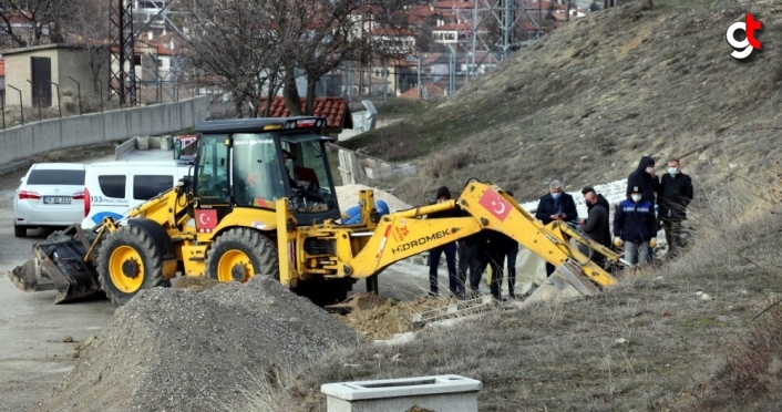 Safranbolu Şehir Mezarlığı'nda izinsiz kazı yapıldığı iddia edildi