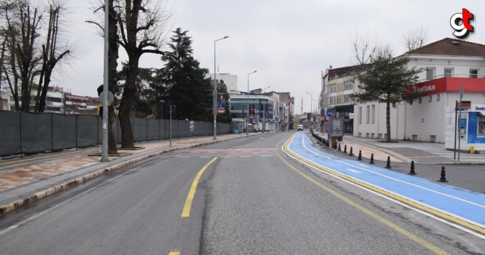 Doğu Marmara ve Batı Karadeniz'de cadde ve sokaklarda sessizlik hakim