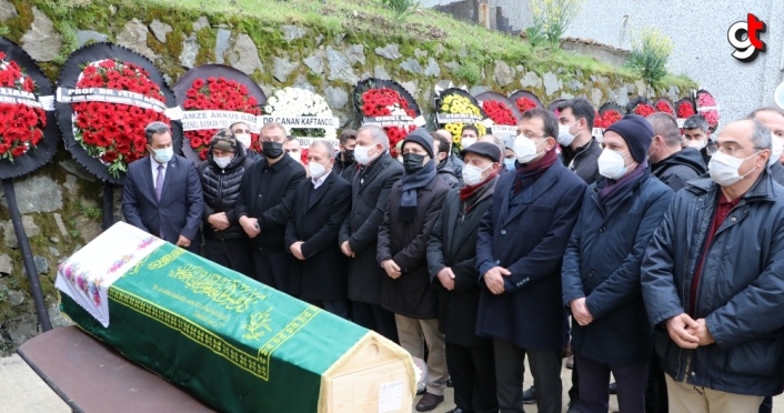 Ekrem İmamoğlu'nun kayınvalidesi Hava Kaya, Trabzon'da son yolculuğuna uğurlandı