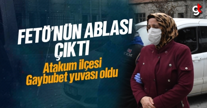 FETÖ Bölge Ablası, Atakum'da gaybubet evinde yakalandı