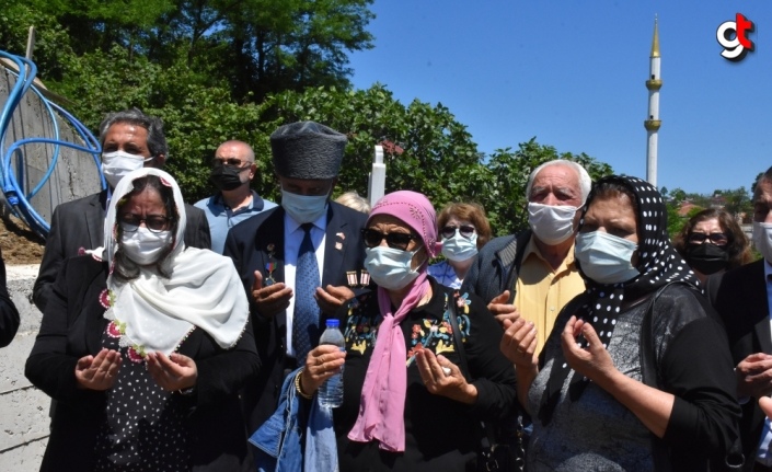 Kıbrıs Gazisi merhum Şükrü Tandoğan mezarı başında anıldı