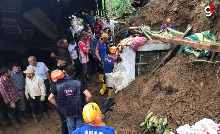 Rize'deki sel ve heyelanlarda ölü sayısı 5'e yükseldi