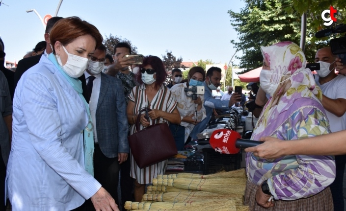 İYİ Parti Genel Başkanı Akşener, Bartın'da temaslarda bulundu: