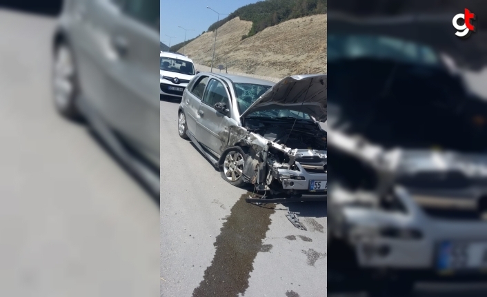 Samsun'da zincirleme trafik kazasında 8 kişi yaralandı