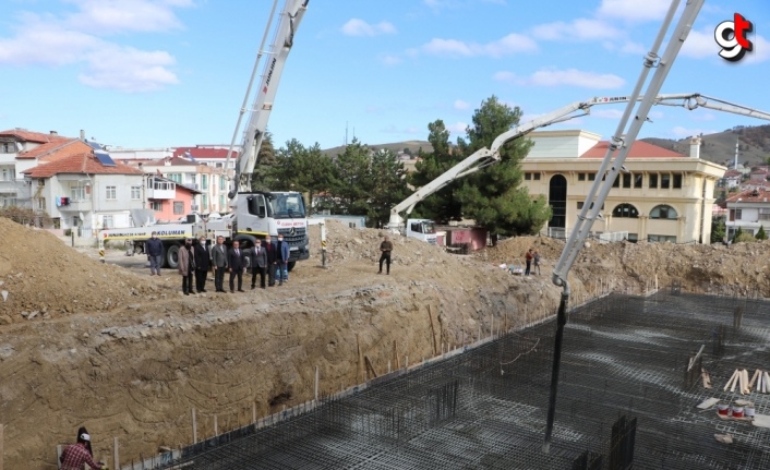 Havza İmam Hatip Ortaokulu yeni binasının temeli atıldı