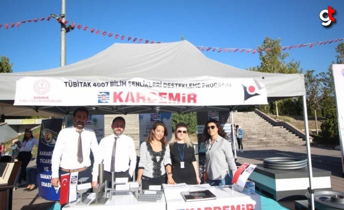 KARDEMİR, Karabük Bilim Şenliği'nde yer aldı