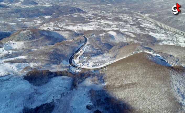 Bolu Dağı'nda kar yağışı etkisini kaybetti