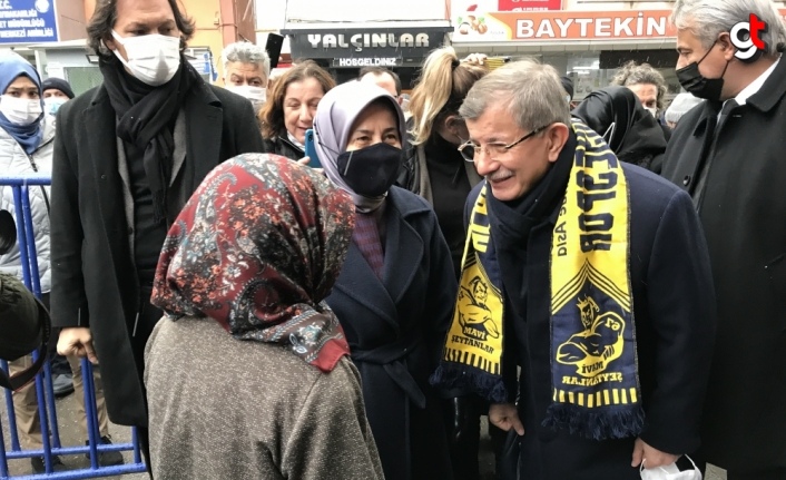 Gelecek Partisi Genel Başkanı Davutoğlu, Zonguldak'ta ziyaretlerde bulundu