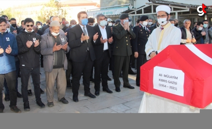 Kıbrıs gazisi Ali Mülayim Amasya'da son yolculuğuna uğurlandı