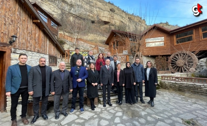 Safranbolu Belediye Başkanı Köse, Düzce'den gelen heyete turizmi anlattı