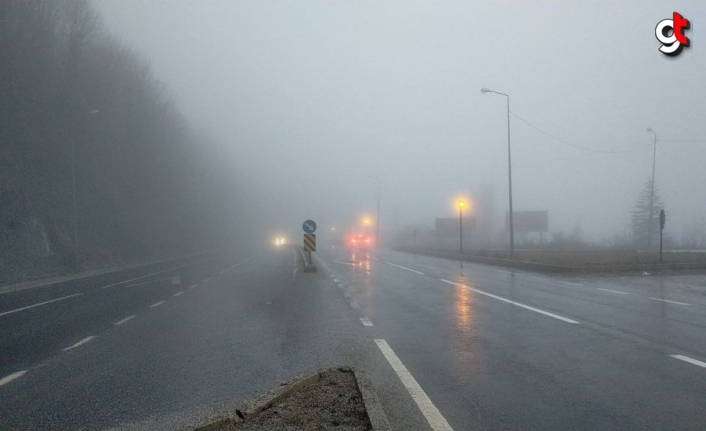 Bolu Dağı'nda kar yağışı başladı