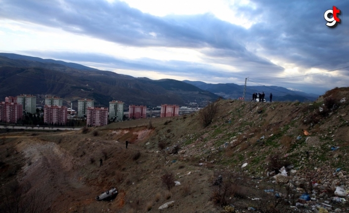 Tokat'ta uçuruma devrilen otomobilin sürücüsü yaralandı