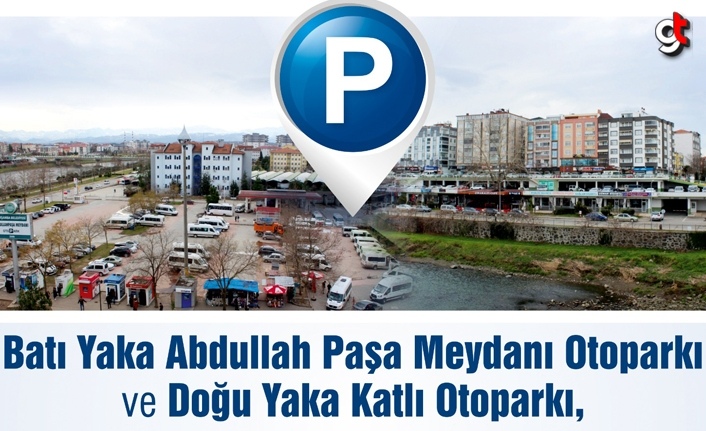 Çarşamba'da ücretsiz otopark yeri