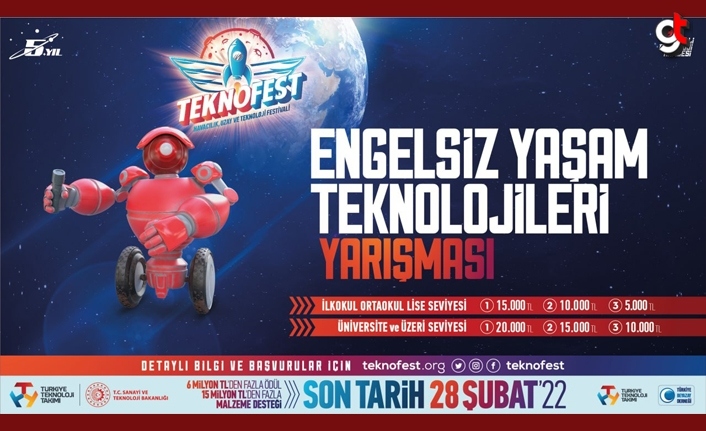 Engelleri Ortadan Kaldıracak Teknolojiler TEKNOFEST’te Yarışıyor