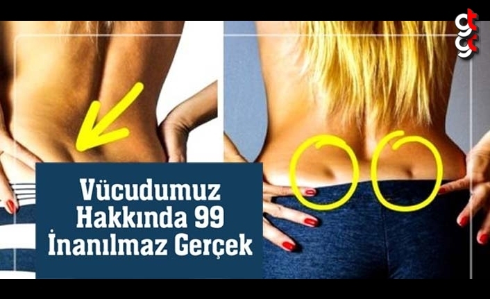 Vücudumuz Hakkında 99 İnanılmaz Gerçek