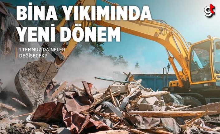 Binaların yıkılması hakkında yönetmelik değişti