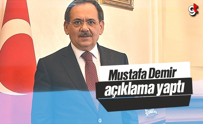 Mustafa Demir hastalığı ile ilgili açıklama yaptı