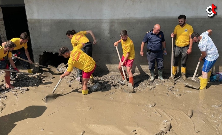 Samsun'dan Kastamonu'ya takviye destek