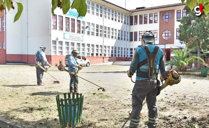 Tekkeköy Belediyesi okulları yeni öğretim yılına hazırlıyor