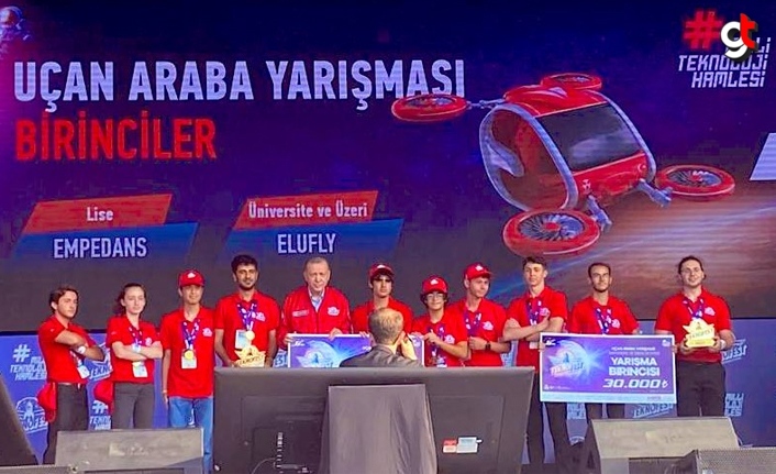 Teknofest yarışmalarında Samsun 9 ödül oldu