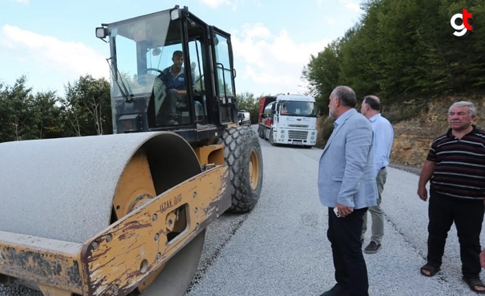 Başkan Sandıkçı, 'İlçemize modern yollar kazandırıyoruz'