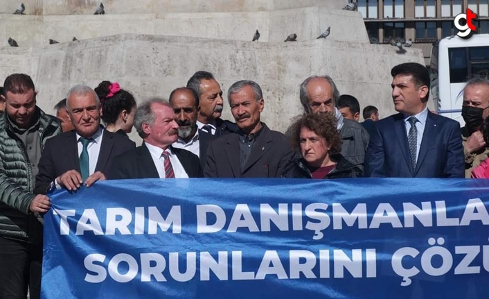 Tarım Danışmanları Ulus Meydanı'ndan seslendi