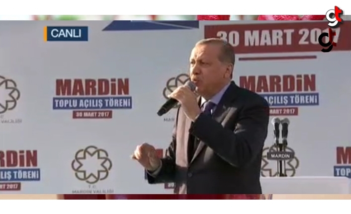 Cumhurbaşkanı Recep Tayyip Erdoğan Mardin Mitingi Canlı İzle