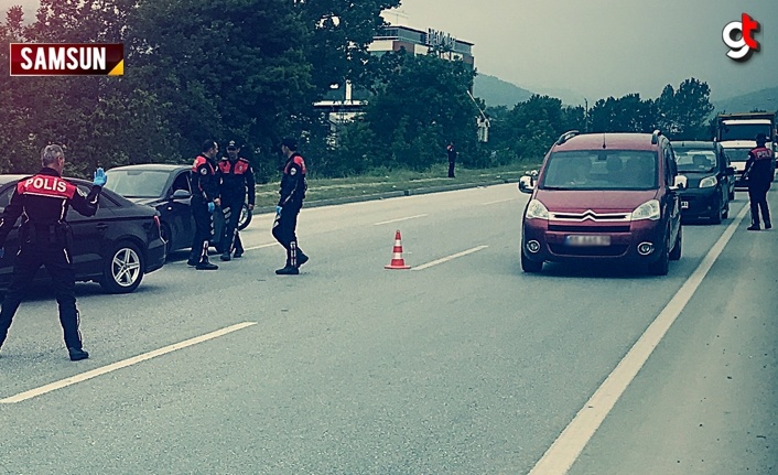 Samsun Çakallı’da durdurulan araçta uyuşturucu çıktı