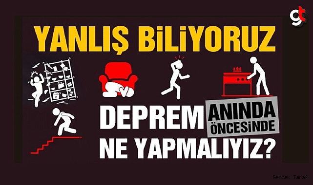 Deprem Sırasında Sakatlanmamak ve Enkaz da Kalmamak İçin Yapılması Gerekenler! 