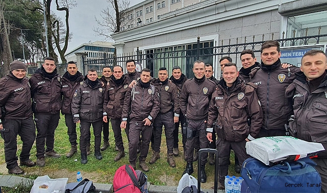 Yağmacıları önlemek için Samsun’dan 100 kişilik bekçi ekibi