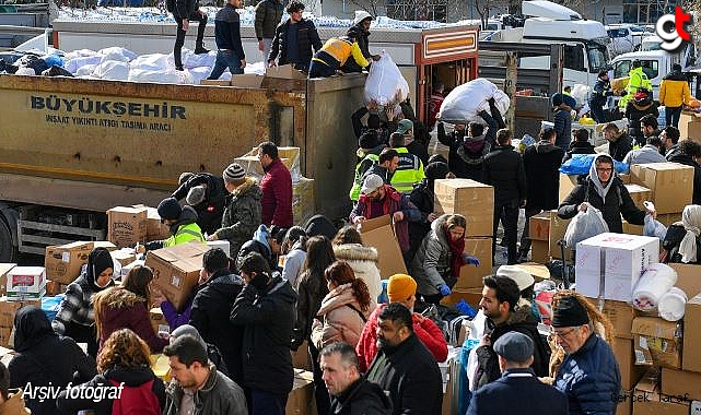 Deprem bölgesinden çalınan yardımlar Samsun’da çıktı