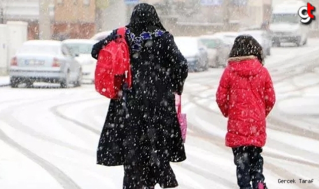 Samsun'da Pazartesi günü bazı okullarda kar tatili