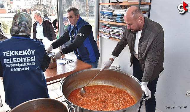 Tekkeköy Belediyesi Ramazan sofralarına sıcak yemek ulaştırıyor