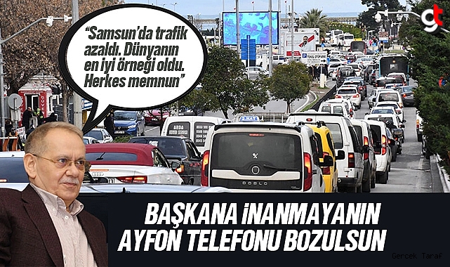 Mustafa Demir; 'Samsun'da trafik sorununu çözdük, neden rahatsız oluyorsunuz'