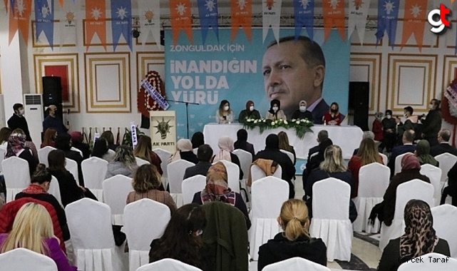 AK Parti Zonguldak Kadın Kolları Başkanlığı'na yeniden Ayşe Erbay seçildi