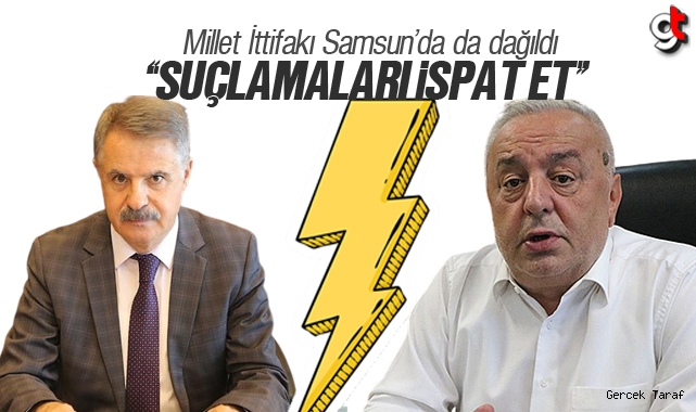 İYİ Parti Samsun İl  Başkanı Hasan Aksoy'dan CHP'li Başkan Cemil Deveci'ye sert tepki!