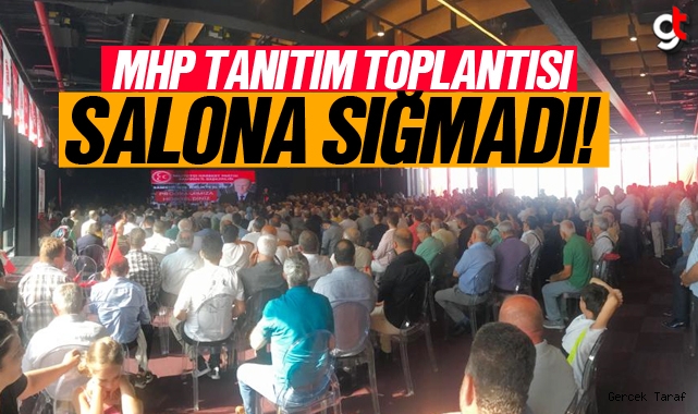 Samsun MHP tanıtım toplantısı salon dışına taştı