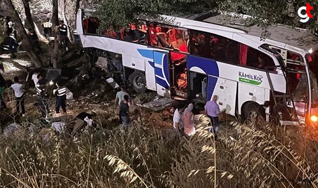 Yozgat Sorgun da yolcu otobüsü devrildi: 12 ölü, 19 yaralı