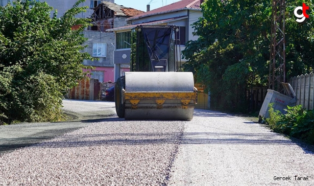 Çarşamba'da yol çalışmaları sürüyor