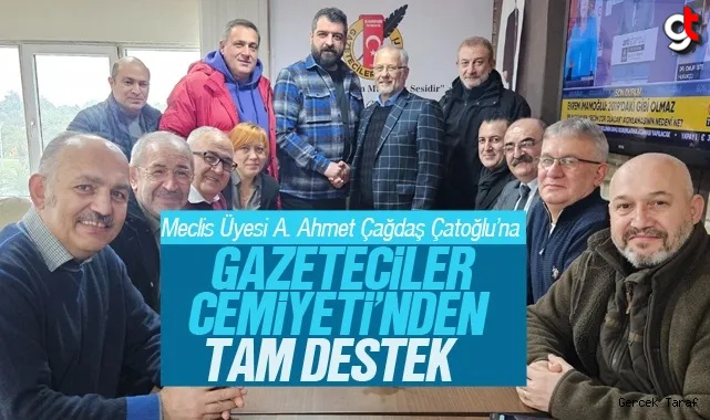 Ahmet Çağdaş Çatoğlu'na Gazetecilerden Tam Destek