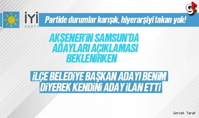 İyi Parti'de hiyerarşiyi takan yok, başkan adaylığını ilan etti