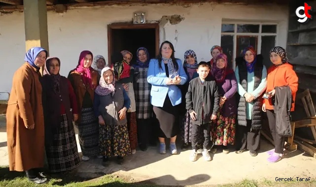 Özlem Maraş, Kasnakçımermer köylüsü ile empati kurdu