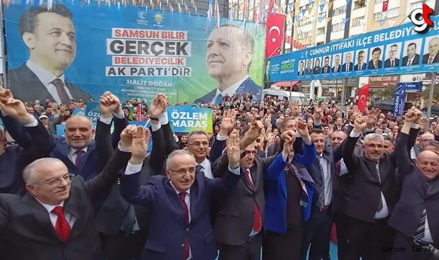 Samsun'da AK Parti SKM açılışı yaptı