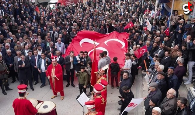 MHP Asarcık SİM Açılışında Yoğun Kalabalık