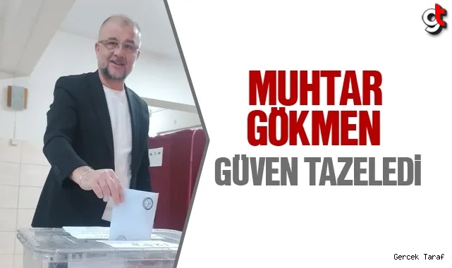 Pazar Mahallesi Muhtarı Murat Gökmen Güven Tazeledi